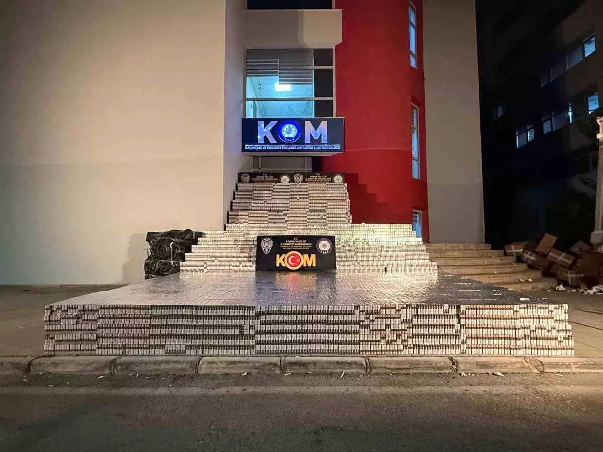 adanada 105 bin paket kacak sigara ele ge gecirildi HPRilBgD.jpg